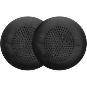 kwmobile 2x oorkussens geschikt voor Logitech Zone 900 / Zone Wireless Plus - Earpads voor koptelefoon in zwart