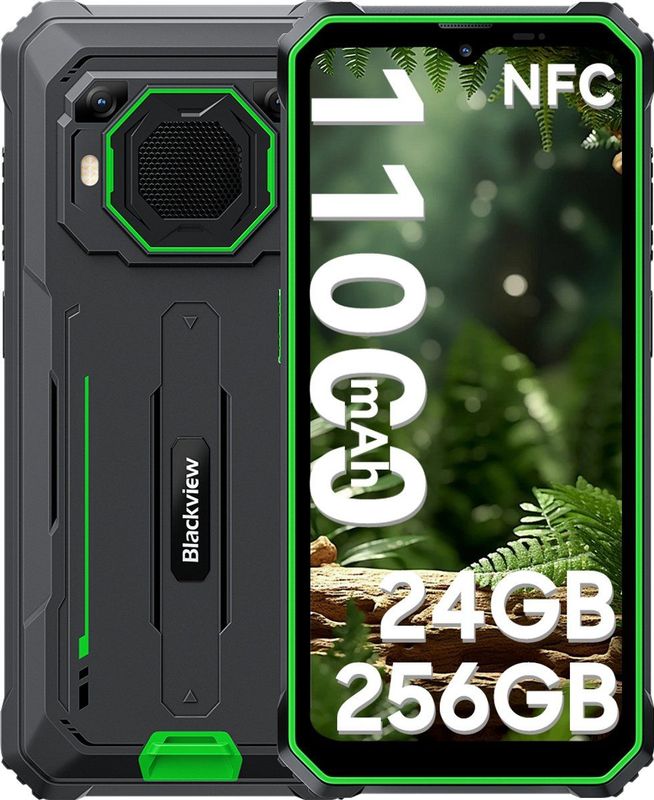 Blackview - Bv6200 Plus - Smartphone - 8GB RAM - 256GB Opslag - 6.5 inch