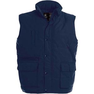 Bodywarmer 'Outdoor Explorer+' merk B&C maat S Navy Blauw
