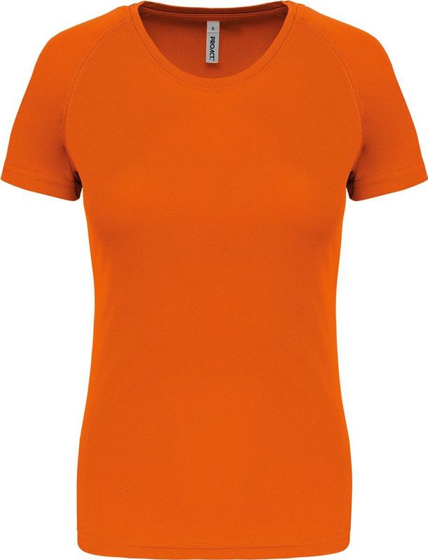 PROACT - Functioneel Damessportshirt - Oranje - PA439
