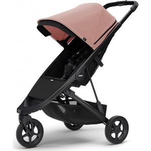 Thule Spring Buggy Black Frame - Misty Rose