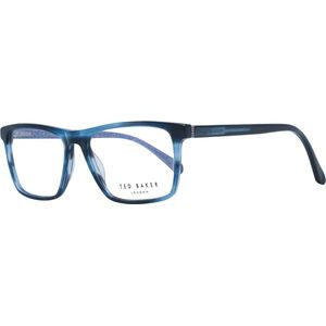 Ted Baker - Optische Frames - Blauw - Acetaat - Rechthoekig