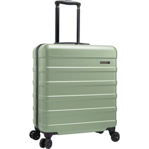 CabinMax Handbagage Koffer - Trolley 56L - Harde Reiskoffer - 56X45X25cm - Lichtgewicht - Groot Capaciteit - Bodo Groen