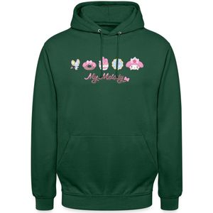 My Melody Met Flat En Gebakjes Hoodie Unisex