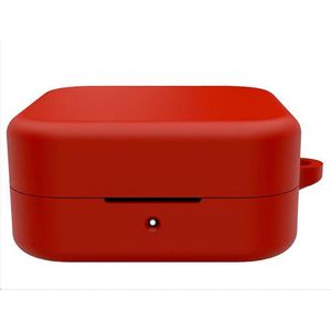Provento - Ultradunne zachte silicone hoes voor draadloze oordopjes - Rood - Beschermend en stijlvol