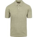 Marc O'Polo - Poloshirt Print Groen - Modern-fit - Heren Poloshirt Maat M