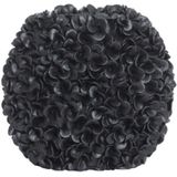 Light & Living - Vaas Phylia - Zwart - Kunststof - Modern - Bloemenvaas