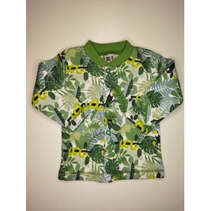 Nini - Vestje Finn - Shirtje met drukknopen - Maat 68 - 4 t/m 6 maanden