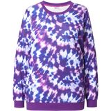 Angel of Style - Dames - Sweatshirt batikmotief - Bes - Maat 42