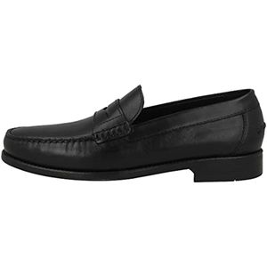 Heren Loafers met Gladmateriaal en Comfortabele Pasvorm