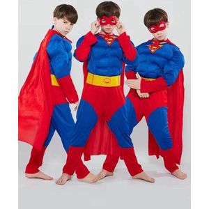 SUPERMANKOSTUUM - CARNAVALKLEDING KINDEREN / SUPERMAN (L) HALLOWEEN