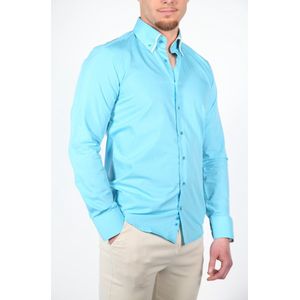 Overhemd Parla Turquoise