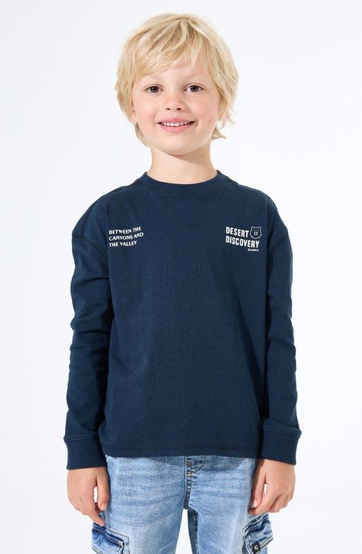 GARCIA - T-shirt - Blauw - Jongens