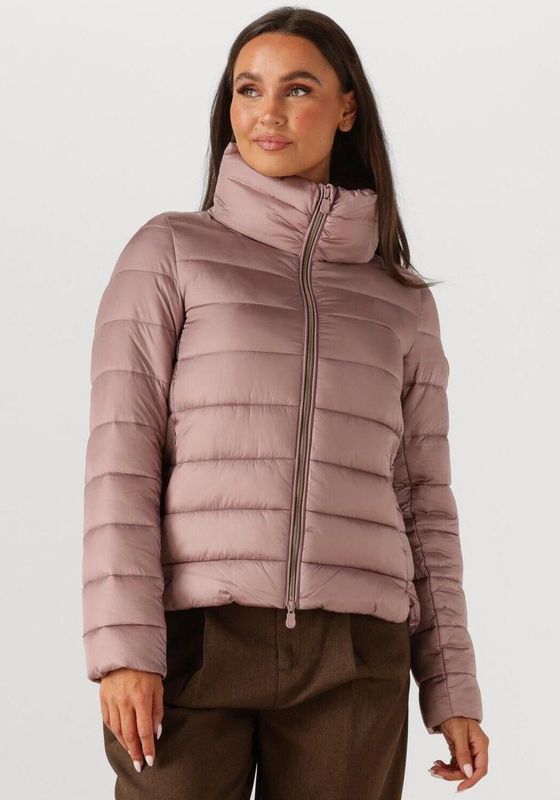 SAVE THE DUCK Elsie Jassen Dames - Winterjas - Roze - Maat XS