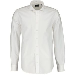 Jac Hensen Overhemd - Extra Lang - Wit - 3XL Grote Maten