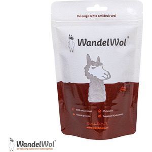 WandelWol 20 gram antidruk-wol - Alpaca wol lanoline vrij