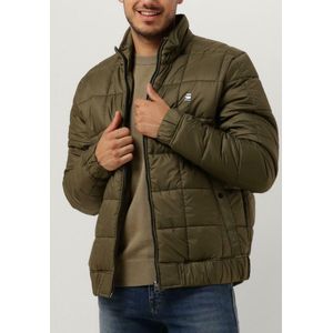 G-Star Raw Meefic Quilted Jkt Jassen Heren - Winterjas - Groen - Maat S