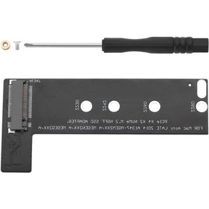 Allecto Premium - Harde Schijf Adapterkaart voor NVMe M.2 NGFF SSD - L-Vormige M-Key Converter - Compatibel met Macbook Mini A1347 MEGEN2 MEGEM2