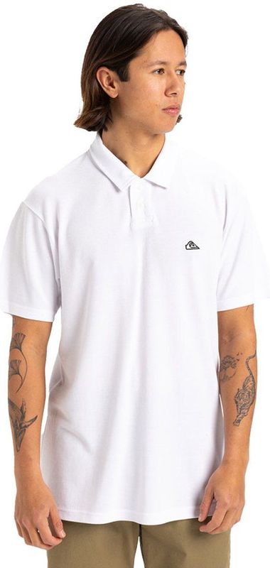 Quiksilver - Mw Pique - Poloshirt - Katoen - Normale Pasvorm, Korte Mouwen