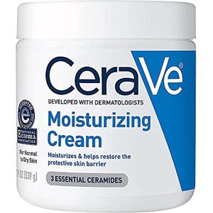 CeraVe Moisturizing Cream Face and Body - hydraterende crème - Droge huid - 539g