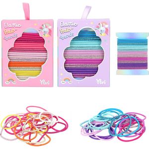 Depesche - Ylvi glitter haarelastiekjes - 1 set