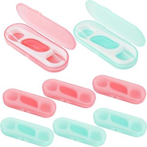 Inovra - Draagbare floss picks case - 60 stuks - tandheelkundige flosser - tandenstokers dispenser - mondverzorging . - Tandenstoker