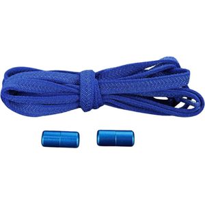 Knaak Elastische Veters - Niet meer strikken! - Donker blauw - 2 stuks - Rekbaar tot 150 cm