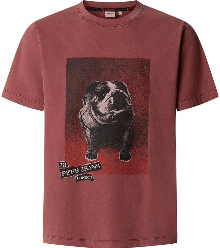 Pepe Jeans Gavin T-shirt Met Korte Mouwen Rood L Man