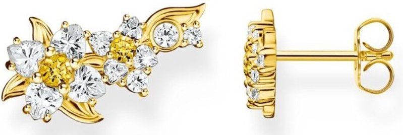 Thomas Sabo - H2324-414-4 - Oorknoppen - Geel - Gerecycled Zilver