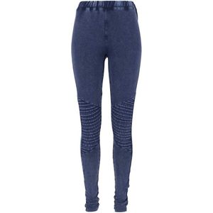 Urban Classics - Denim Jersey Legging - S - Blauw