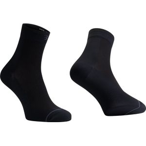 BBB Cycling Fietssokken Zwart - 3 Paar - Lengte: 13cm - Duurzame Wielrensokken Zomer - Maat 44/47 - Fietssokken Heren en Dames - CombiFeet BSO-20