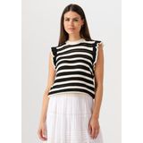 Minus - Judie Knit Top - T-shirt - Wit