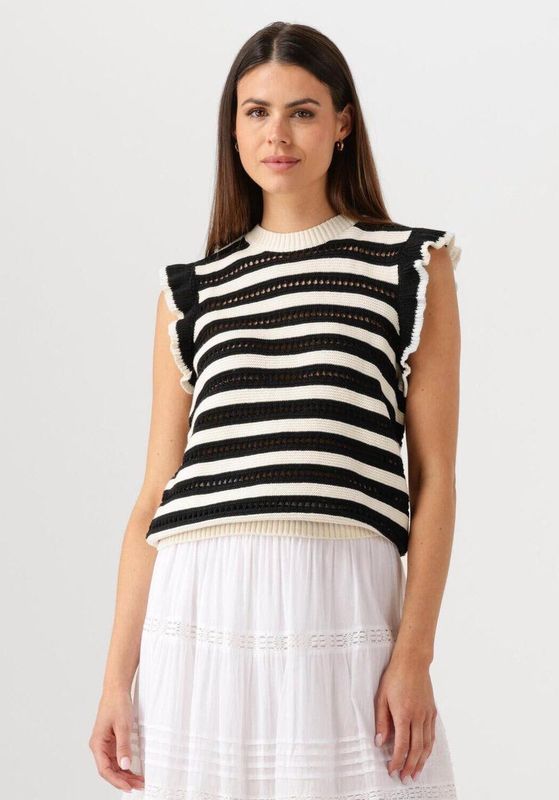 Minus - Judie Knit Top - T-shirt - Wit