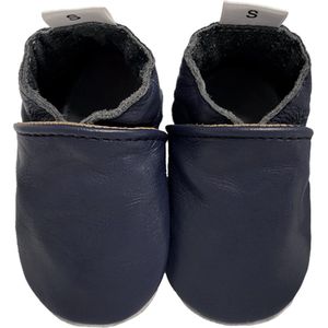 BabySteps babyslofjes Effen Blauw maat 28/29