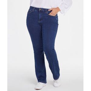 Barbara Bootcut Mediumblauw Premium Denim (Plus)