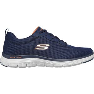 Skechers Flex Advantage 4.0 heren sneakers blauw - Maat 43 - Extra comfort - Memory Foam