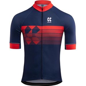 Kalas Motion Z Fietsshirt Heren Navy/Rood Maat 2/S