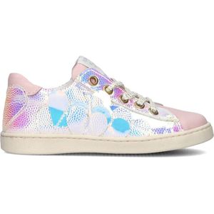 Jochie & Freaks Coco Lage sneakers - Leren Sneaker - Meisjes - Roze - Maat 22