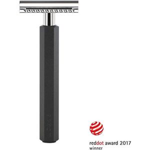 Muhle Hexagon double edge safety razor Graphite
