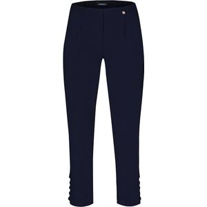 Robell Lena09 Dames Comfort Stretch 7/8 Pantalon - Marine - Maat44