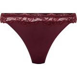 Hunkemöller String Lace & Shine Paars XS