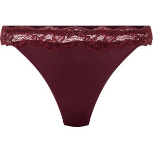 Hunkemöller String Lace & Shine Paars XS