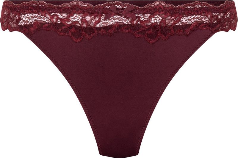 Hunkemöller String Lace & Shine Paars XS