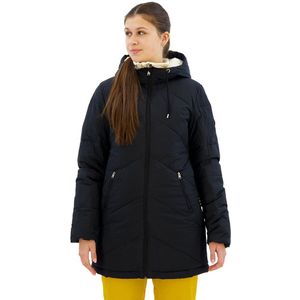 Roxy - Gewatteerde Jas - Blauw - Polyester - Lange Pasvorm