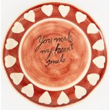 Sissy-Boy - Roze ontbijtbord met hartjes