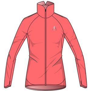 ODLO Jacket ZEROWEIGHT logic Vrouwen Sportjas - Siesta - Maat XL