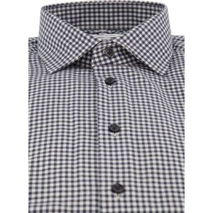 Seidensticker casual overhemd donkerblauw