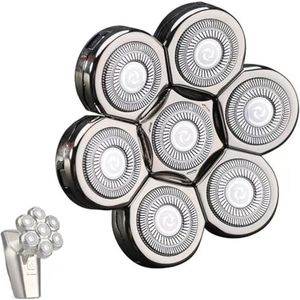 7D Elektrische Scheerapparaat Hoofden Vervanging voor Comfortabele Scheerervaring