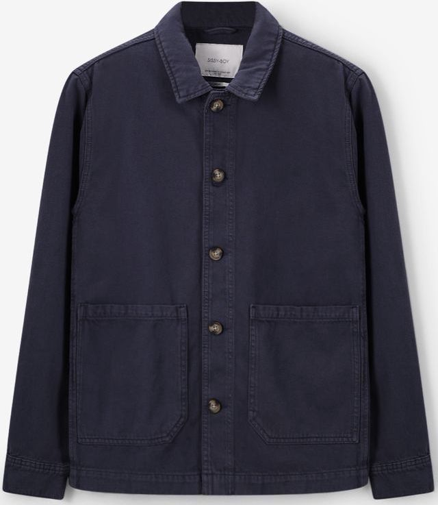 Sissy-Boy - Workwear Jack - Donkerblauw - Katoen - Lange Mouwen