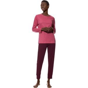 mey - Folk Flowers - Pyjama - French Fuchsia - 7/8-lang - Lange Mouwen